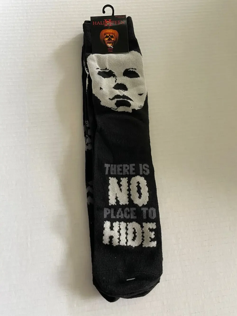 ONE PAIR HORROR MOVIE HALLOWEEN MICHAEL MYERS  HALLOWEEN SOCKS NEW